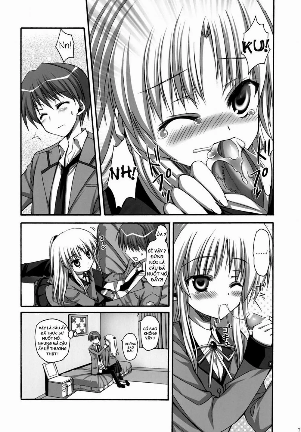 HentaiVN.net - Ảnh 6 - Tenshi-chan To Ecchi (Angel Beats) - Chap 1