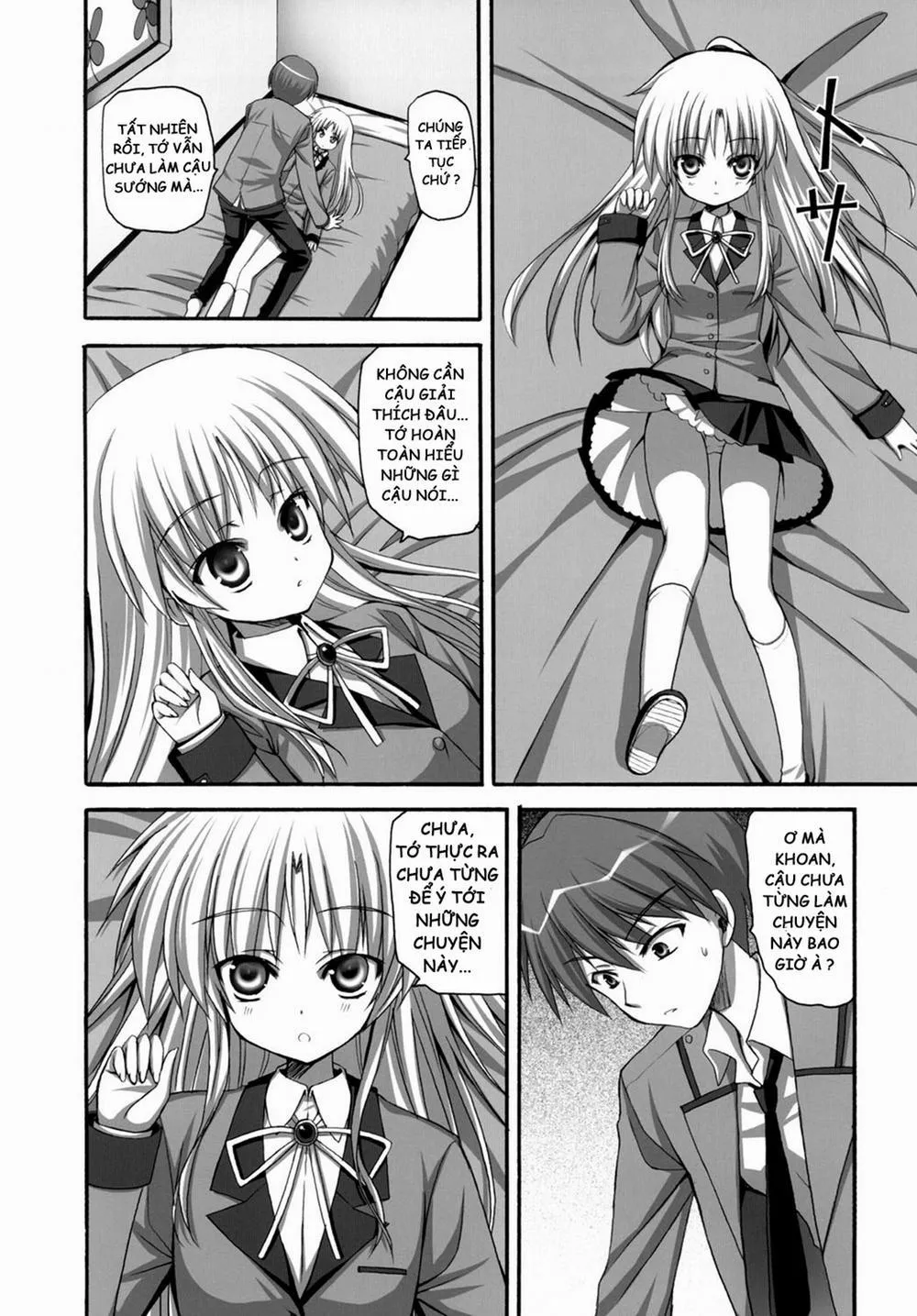 HentaiVN.net - Ảnh 7 - Tenshi-chan To Ecchi (Angel Beats) - Chap 1