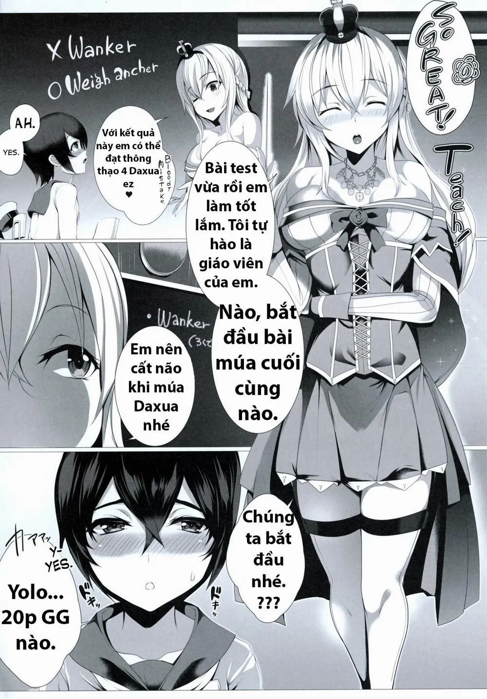 HentaiVN.net - Ảnh 5 - YOU TAKE MY BREATH AWAY (Kantai Collection) - Chap 1