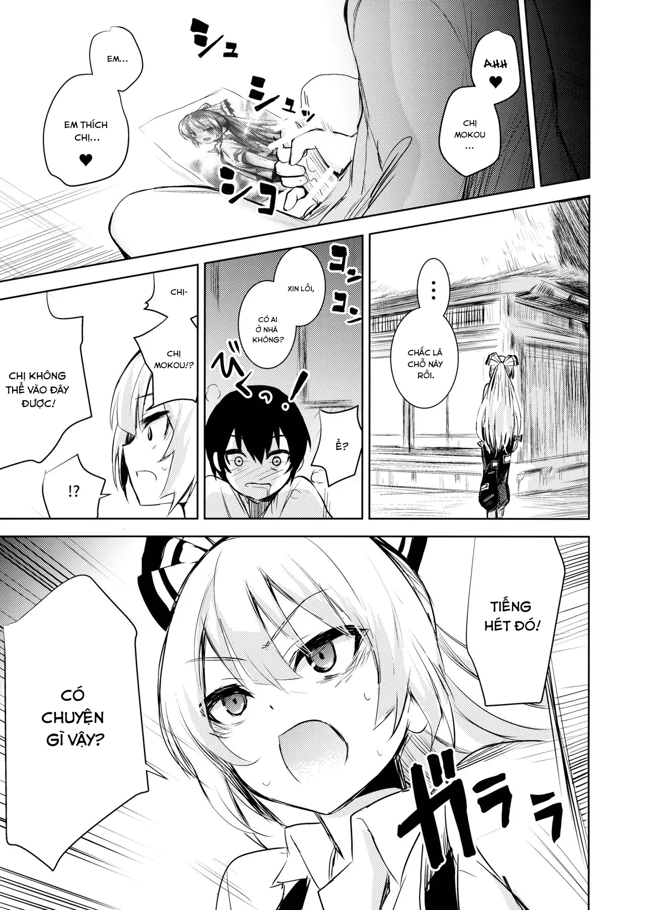 HentaiVN.net - Ảnh 5 - Chị Mokou và shota(Touhou Project) [Mokou Onee-chan to Shota ga Ecchi Suru Hon(Touhou Project)] - Chap 1