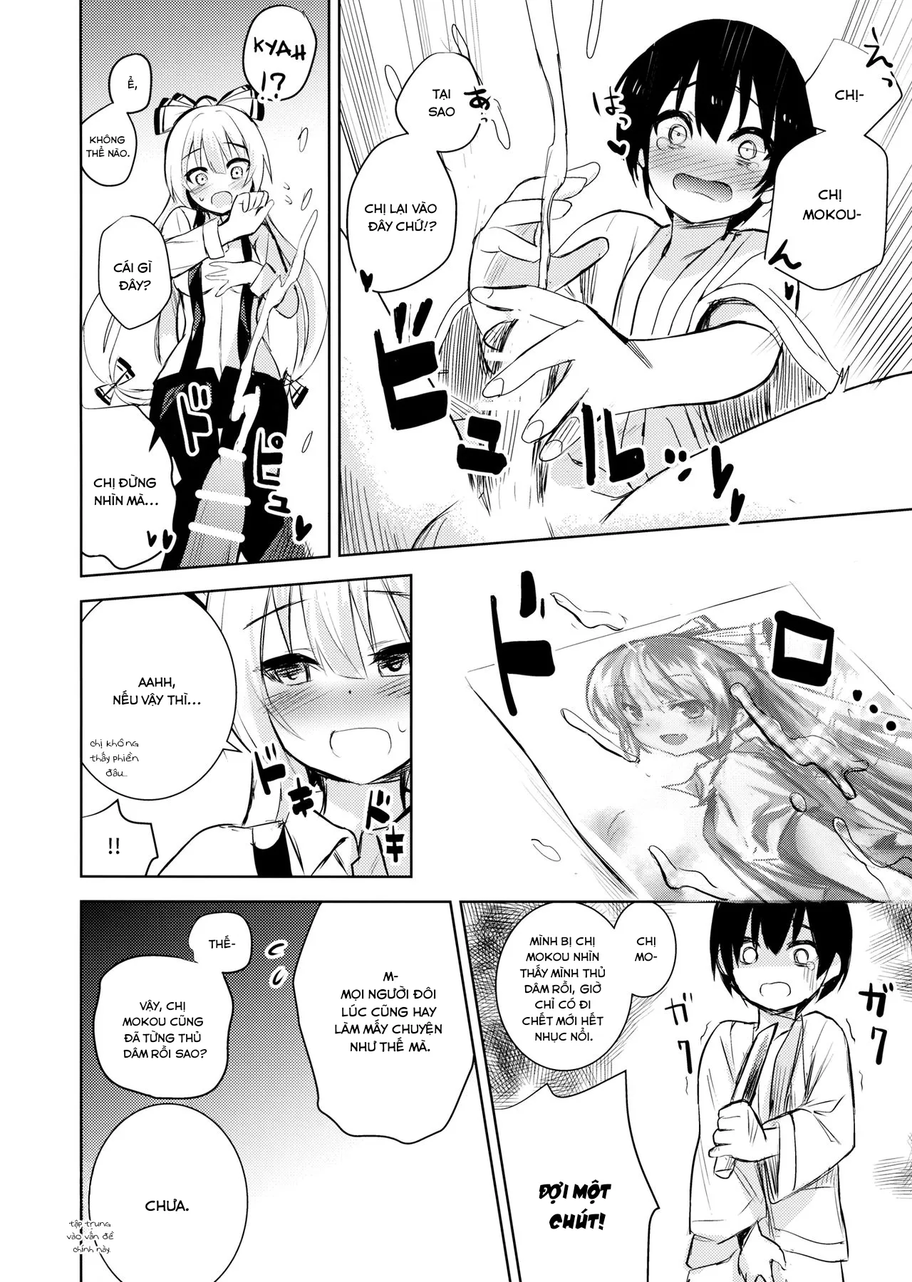 HentaiVN.net - Ảnh 6 - Chị Mokou và shota(Touhou Project) [Mokou Onee-chan to Shota ga Ecchi Suru Hon(Touhou Project)] - Chap 1