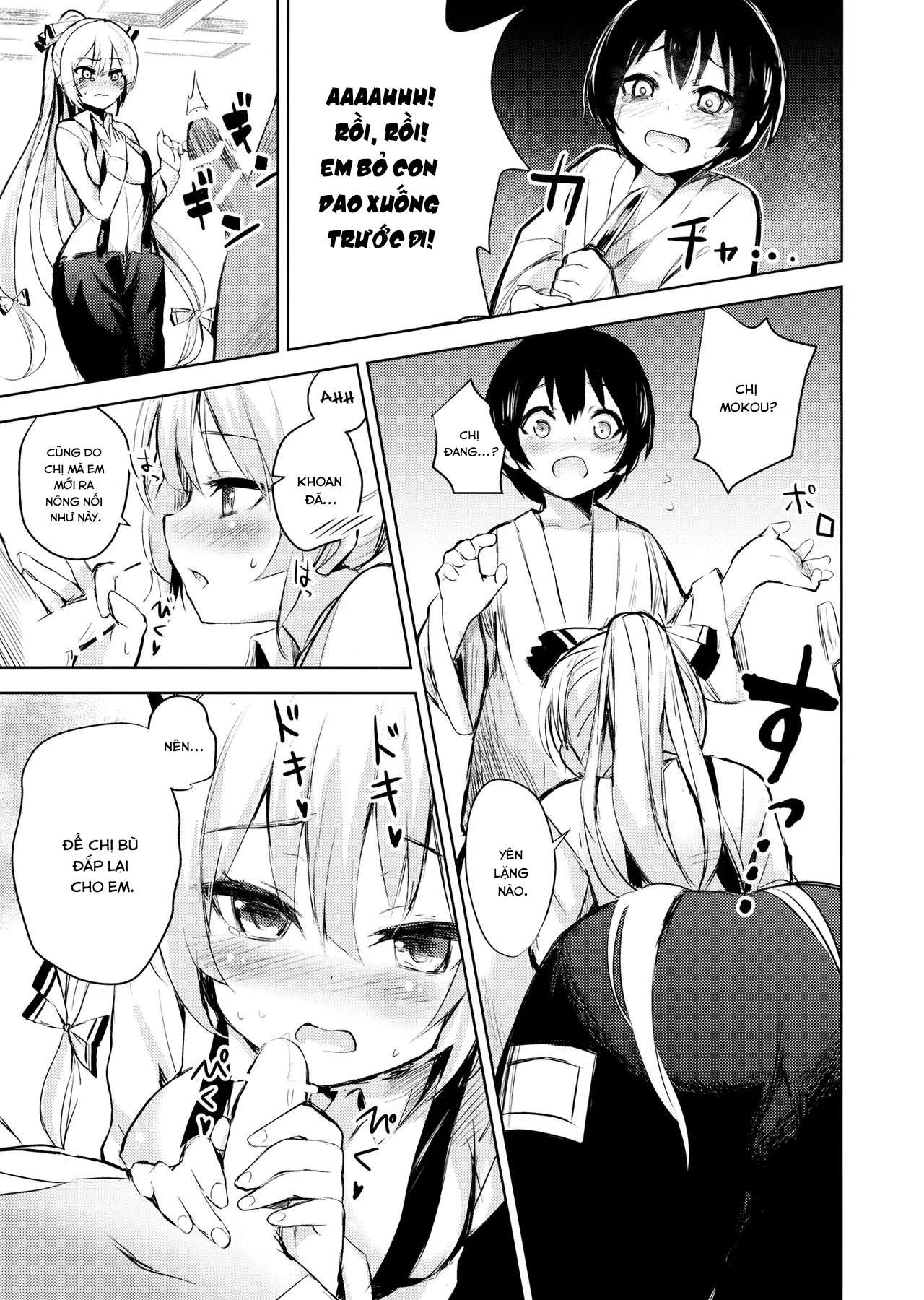 HentaiVN.net - Ảnh 7 - Chị Mokou và shota(Touhou Project) [Mokou Onee-chan to Shota ga Ecchi Suru Hon(Touhou Project)] - Chap 1