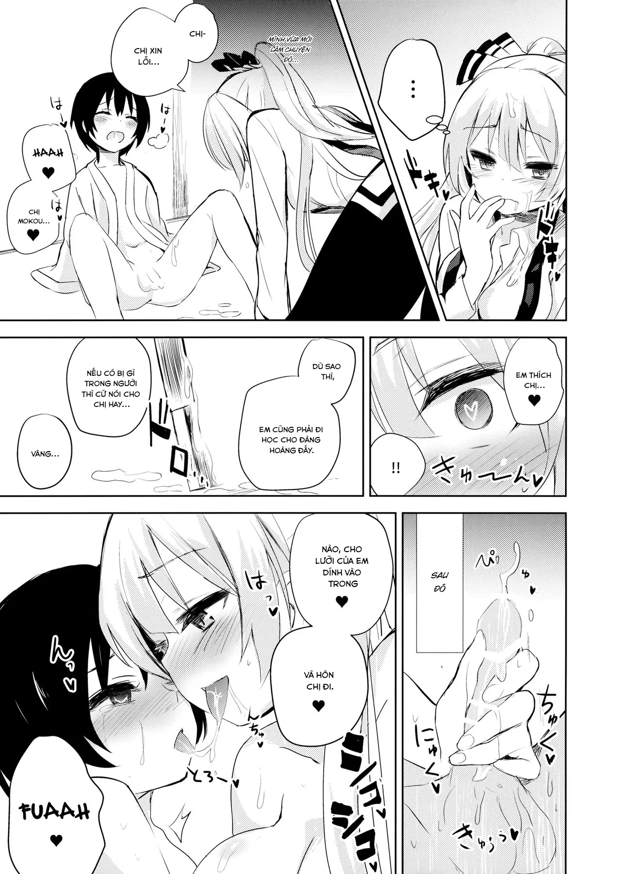 HentaiVN.net - Ảnh 9 - Chị Mokou và shota(Touhou Project) [Mokou Onee-chan to Shota ga Ecchi Suru Hon(Touhou Project)] - Chap 1