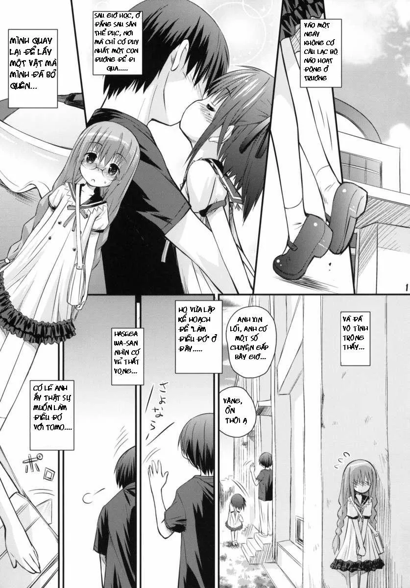 HentaiVN.net - Ảnh 9 - Saki Saki Daisuki (Ro-Kyu-Bu) - Chap 1