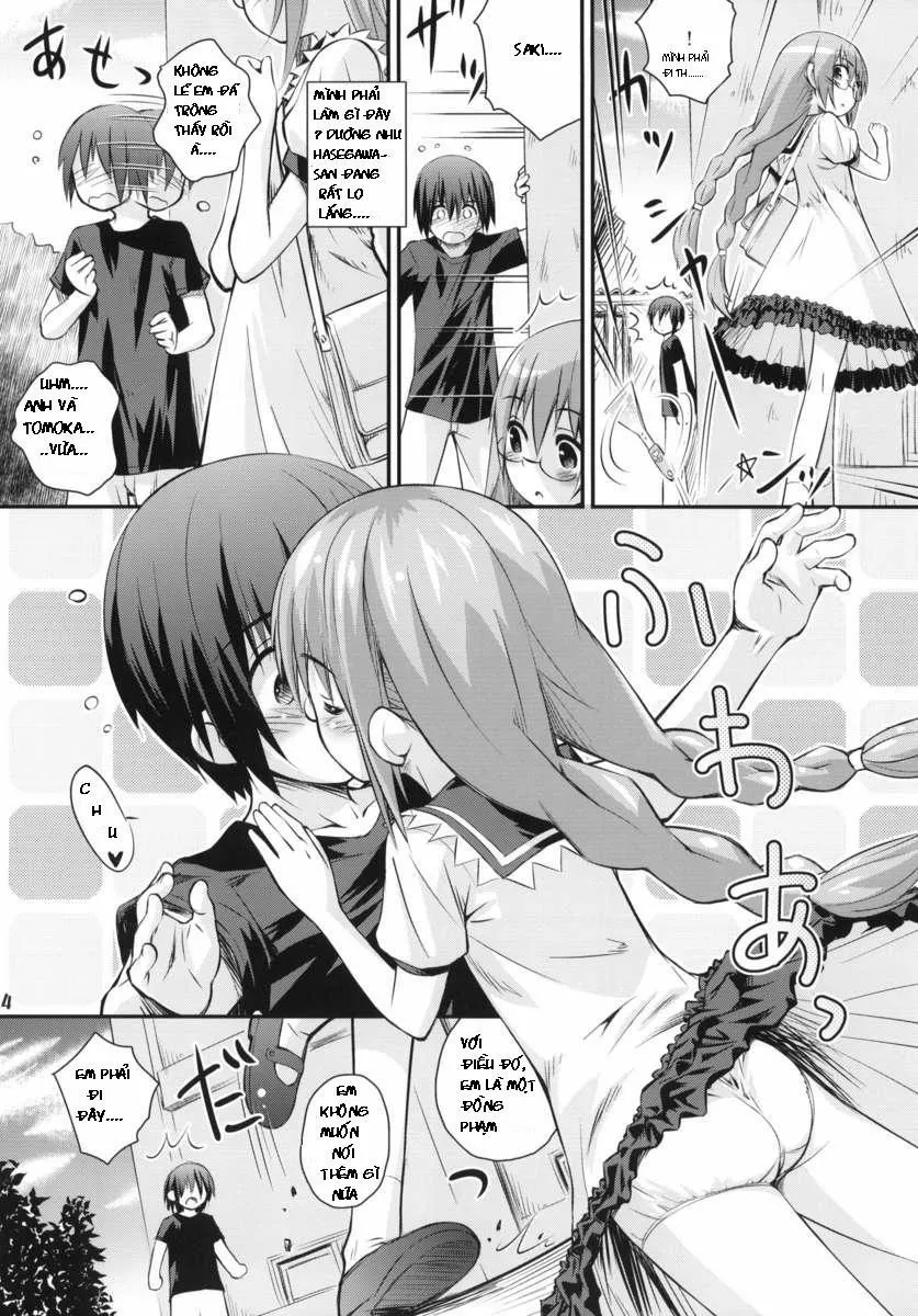 HentaiVN.net - Ảnh 10 - Saki Saki Daisuki (Ro-Kyu-Bu) - Chap 1