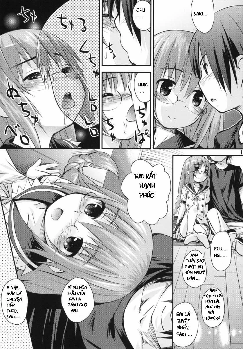 HentaiVN.net - Ảnh 13 - Saki Saki Daisuki (Ro-Kyu-Bu) - Chap 1