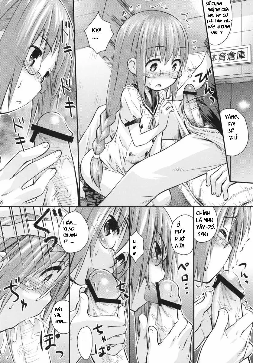 HentaiVN.net - Ảnh 14 - Saki Saki Daisuki (Ro-Kyu-Bu) - Chap 1
