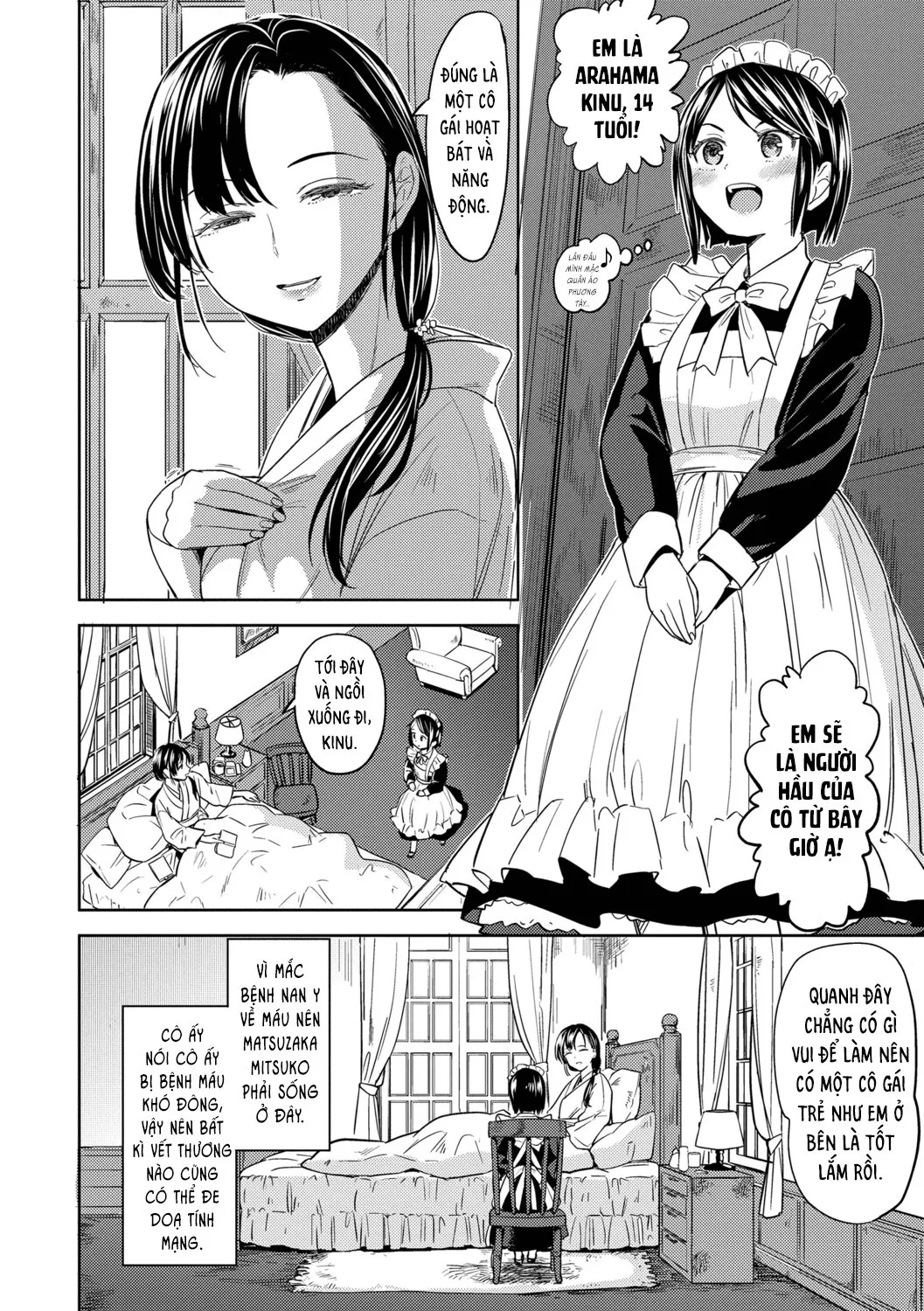 HentaiVN.net - Ảnh 4 - Mochizuki Ketsueki Kenkyuujo no Musume - Chap 1