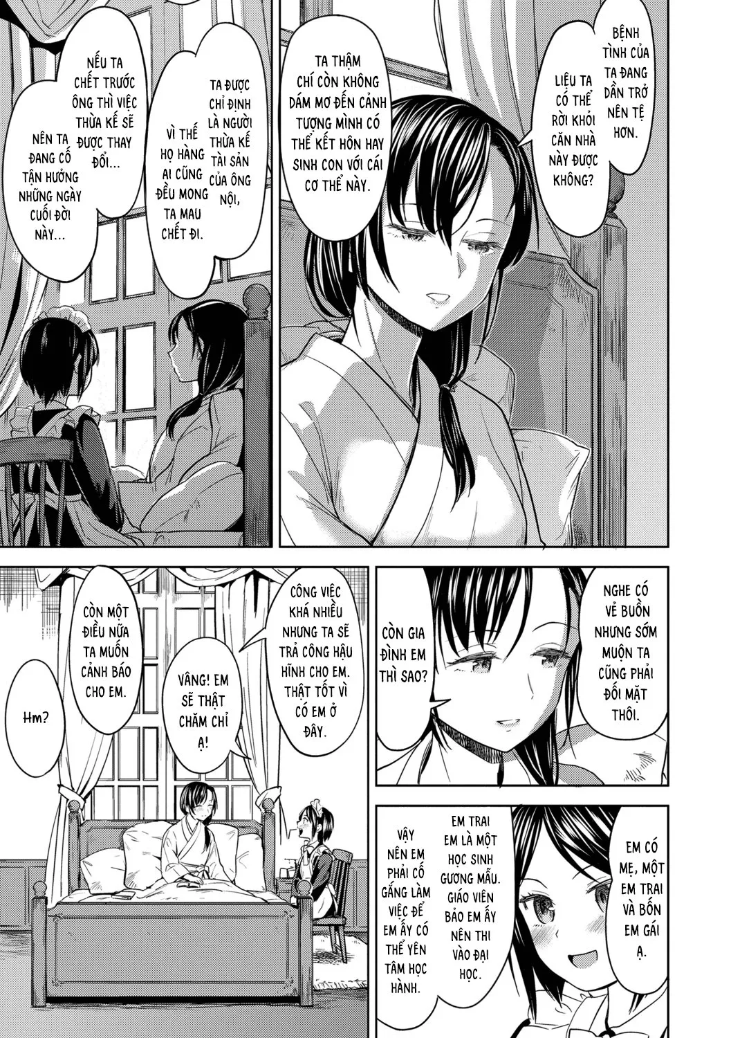 HentaiVN.net - Ảnh 5 - Mochizuki Ketsueki Kenkyuujo no Musume - Chap 1
