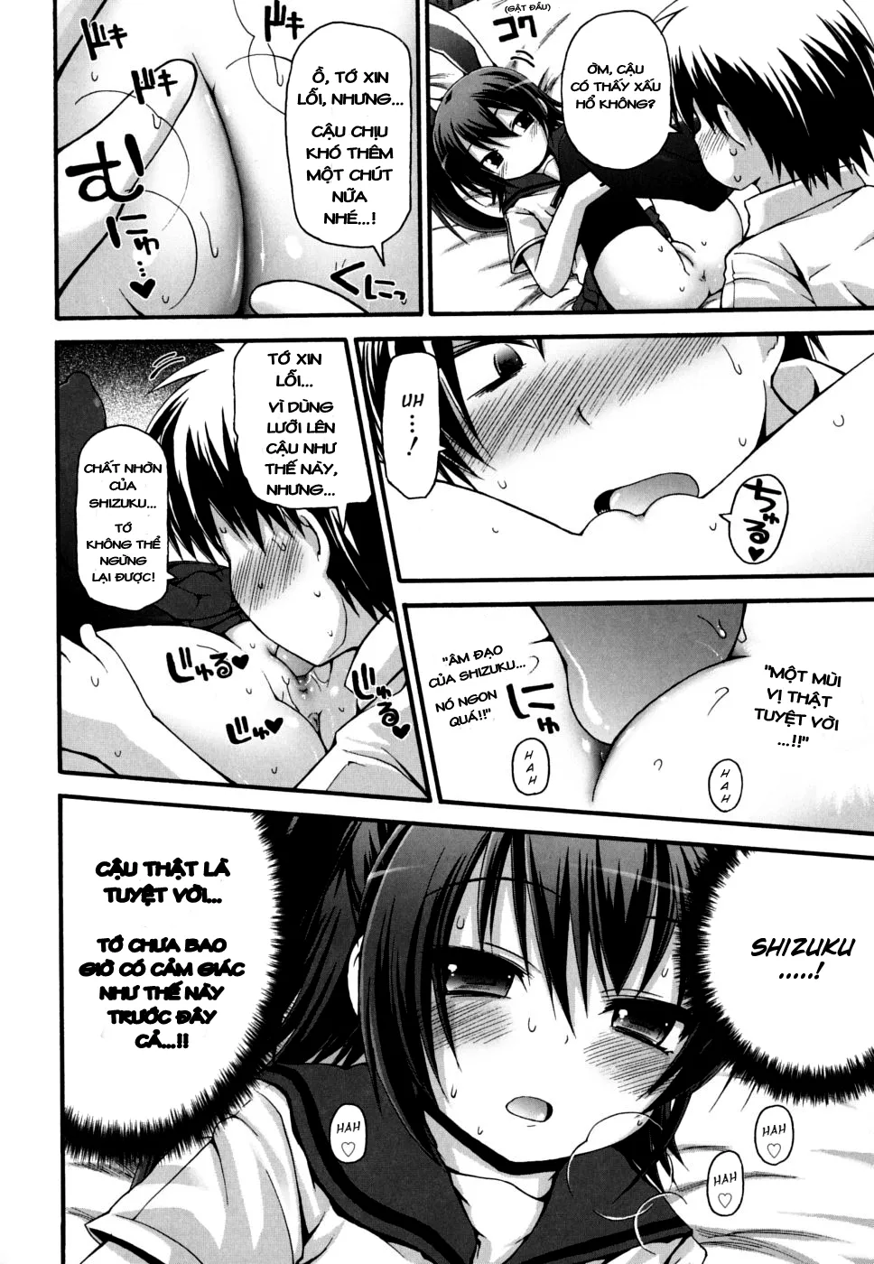 HentaiVN.net - Ảnh 10 - Hanikami Rabitto [Bashful Rabbit] - Chap 1