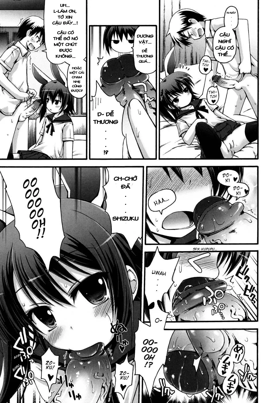 HentaiVN.net - Ảnh 11 - Hanikami Rabitto [Bashful Rabbit] - Chap 1