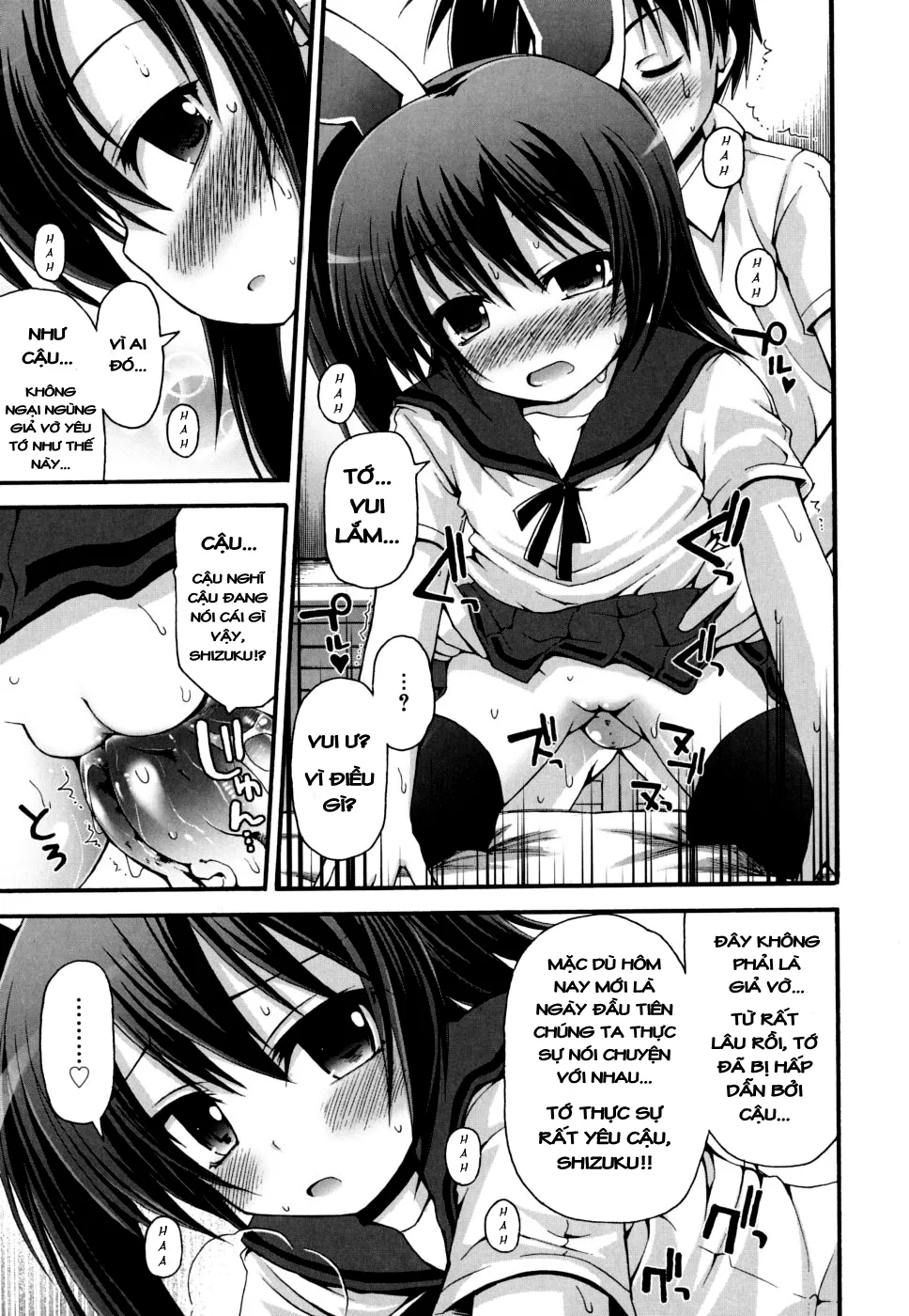 HentaiVN.net - Ảnh 15 - Hanikami Rabitto [Bashful Rabbit] - Chap 1