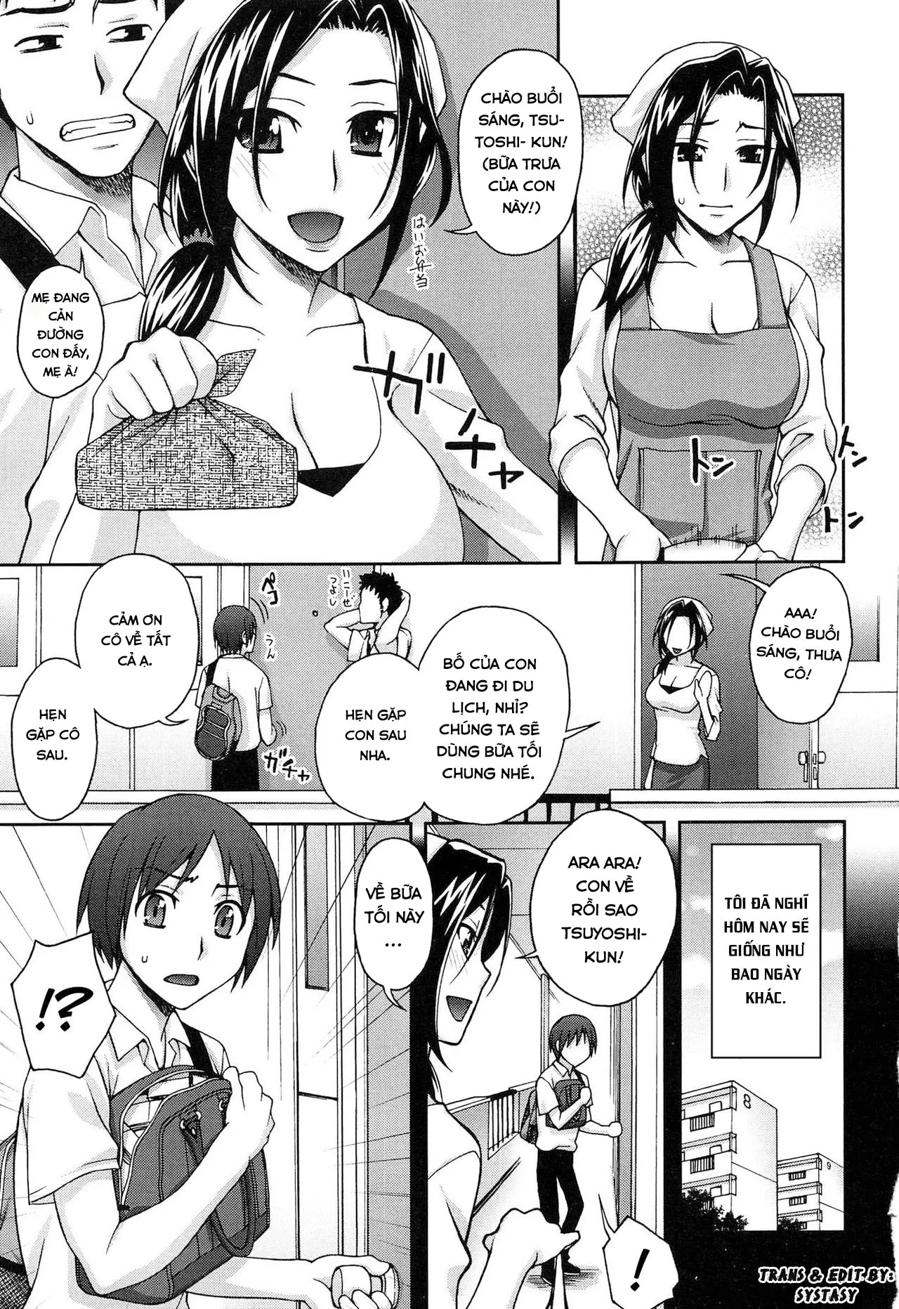 HentaiVN.net - Ảnh 8 - Mama no Nedan [The Neighbor Mama's Price (2-banme ni Suki na Hito)] - Chap 1