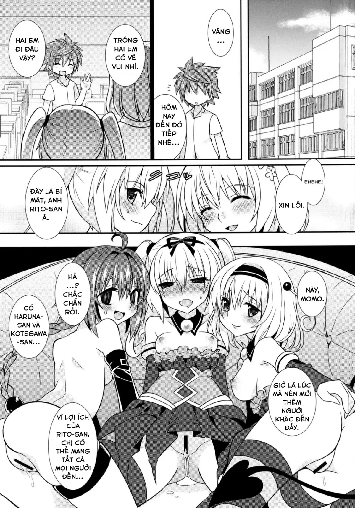 HentaiVN.net - Ảnh 25 - MomoNana Darkness (To Love Ru Darkness) - Chap 1