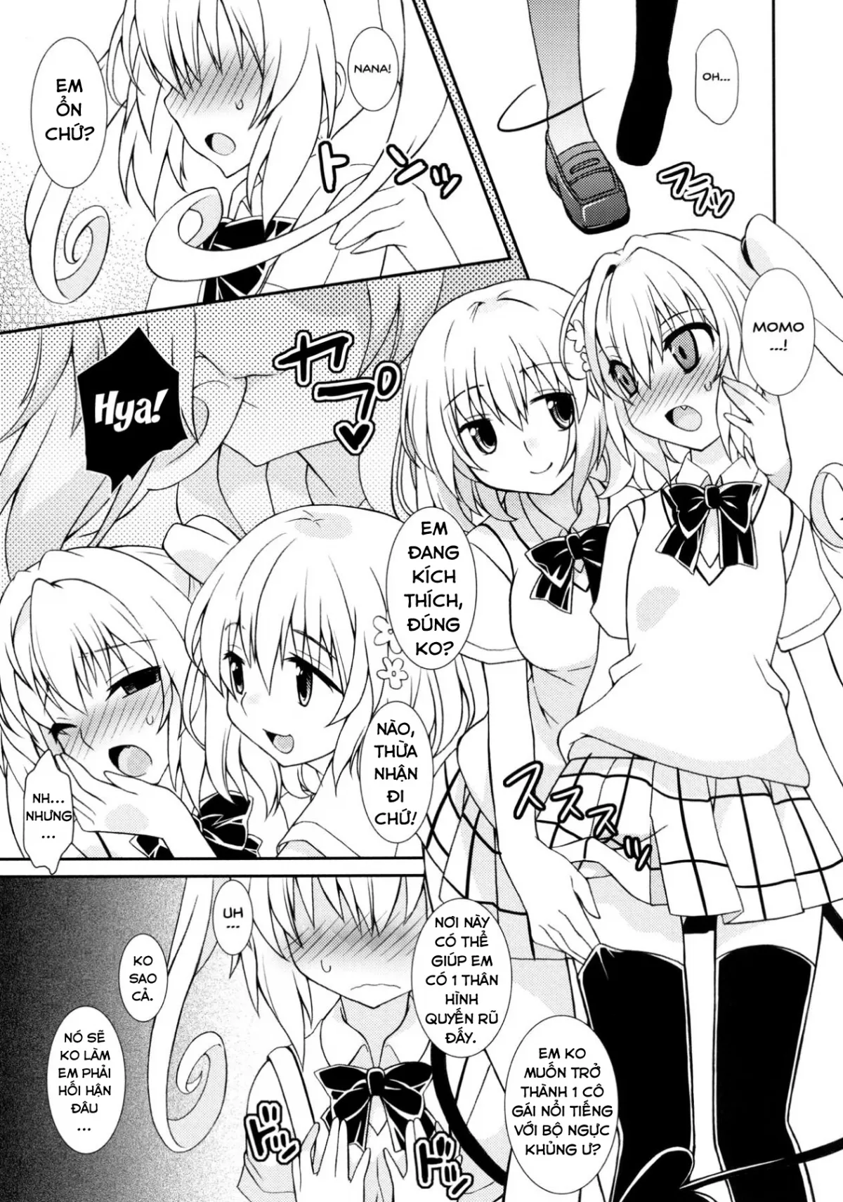HentaiVN.net - Ảnh 7 - MomoNana Darkness (To Love Ru Darkness) - Chap 1