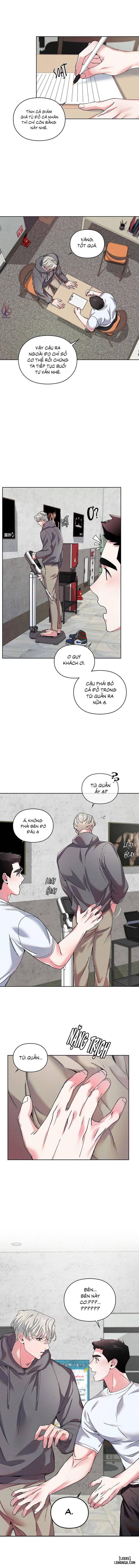 HentaiVN.net - Ảnh 11 - Nâng tạ cùng anh không em? - Chap 1