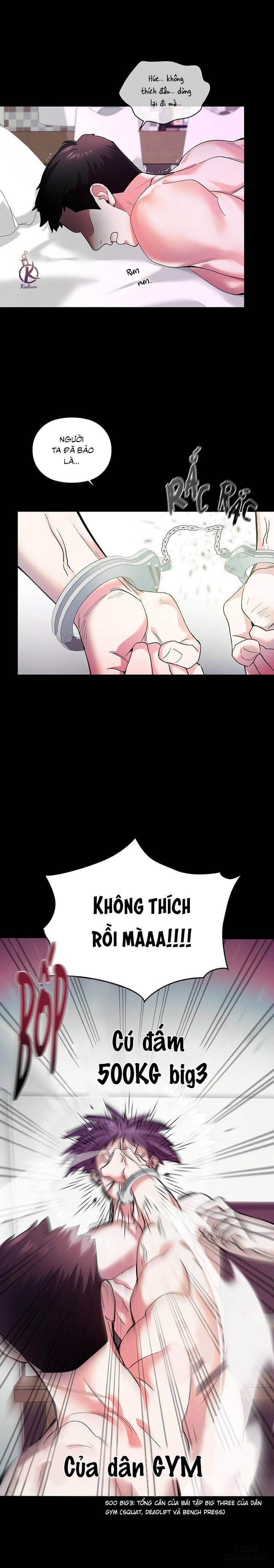 HentaiVN.net - Ảnh 5 - Nâng tạ cùng anh không em? - Chap 1
