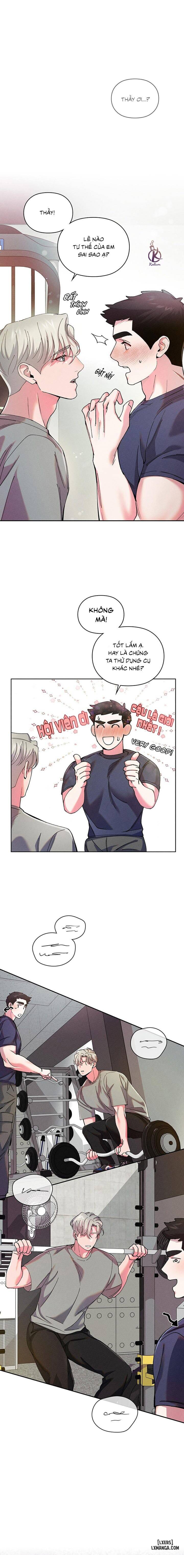 HentaiVN.net - Ảnh 7 - Nâng tạ cùng anh không em? - Chap 2