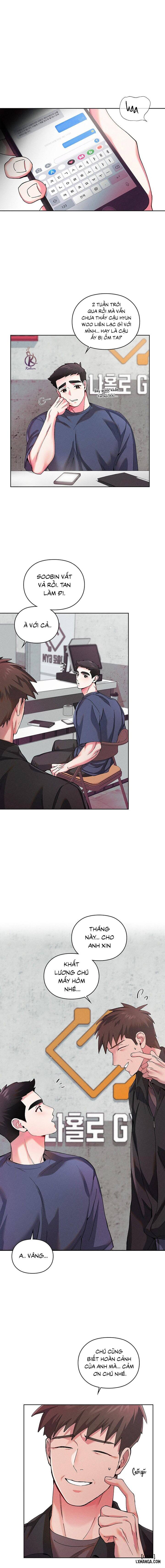 HentaiVN.net - Ảnh 5 - Nâng tạ cùng anh không em? - Chap 3