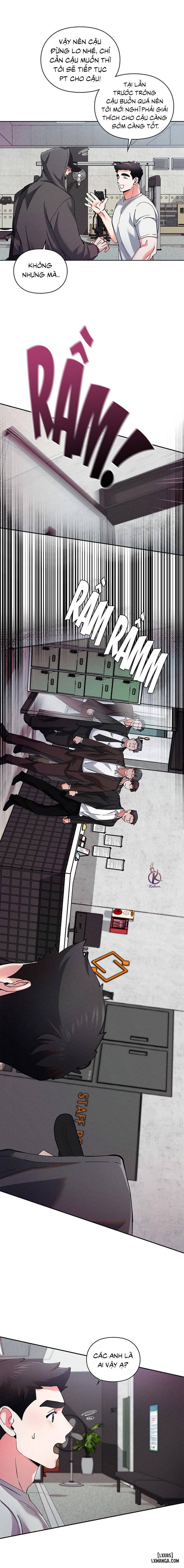 HentaiVN.net - Ảnh 13 - Nâng tạ cùng anh không em? - Chap 4