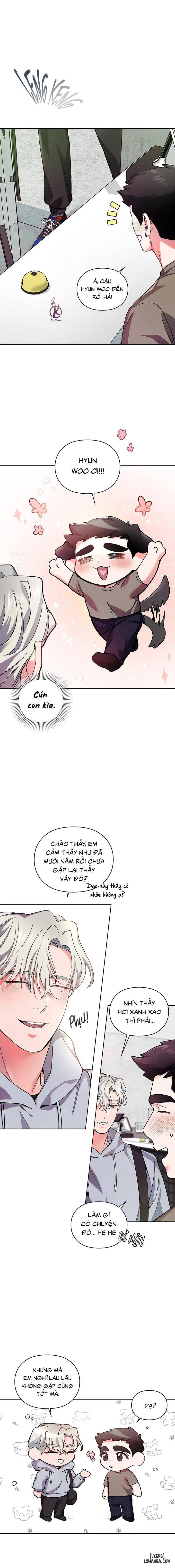 HentaiVN.net - Ảnh 6 - Nâng tạ cùng anh không em? - Chap 4