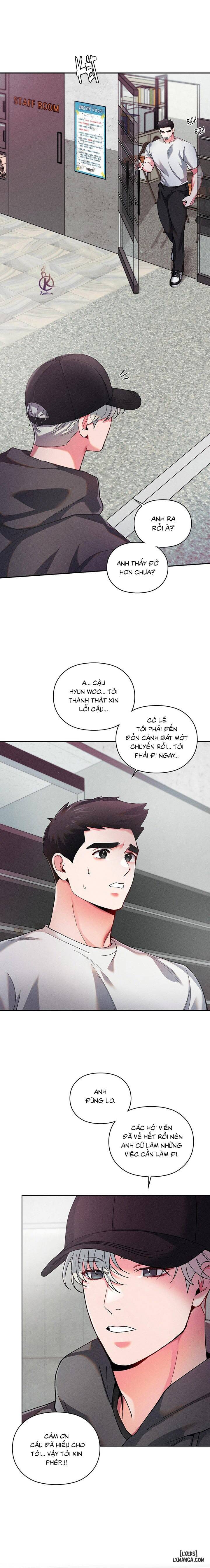 HentaiVN.net - Ảnh 8 - Nâng tạ cùng anh không em? - Chap 5