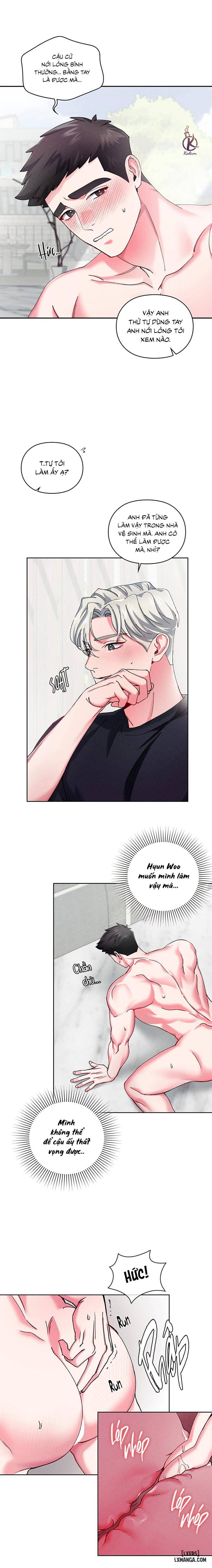 HentaiVN.net - Ảnh 9 - Nâng tạ cùng anh không em? - Chap 9