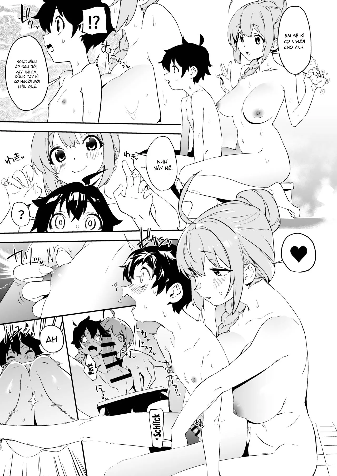 HentaiVN.net - Ảnh 9 - Pecorine to Shota Kishi-kun (Princess Connect! Re:Dive) [コリーヌとショタきしくん (プリンセスコネクト!Re:Dive)] - Chap 1