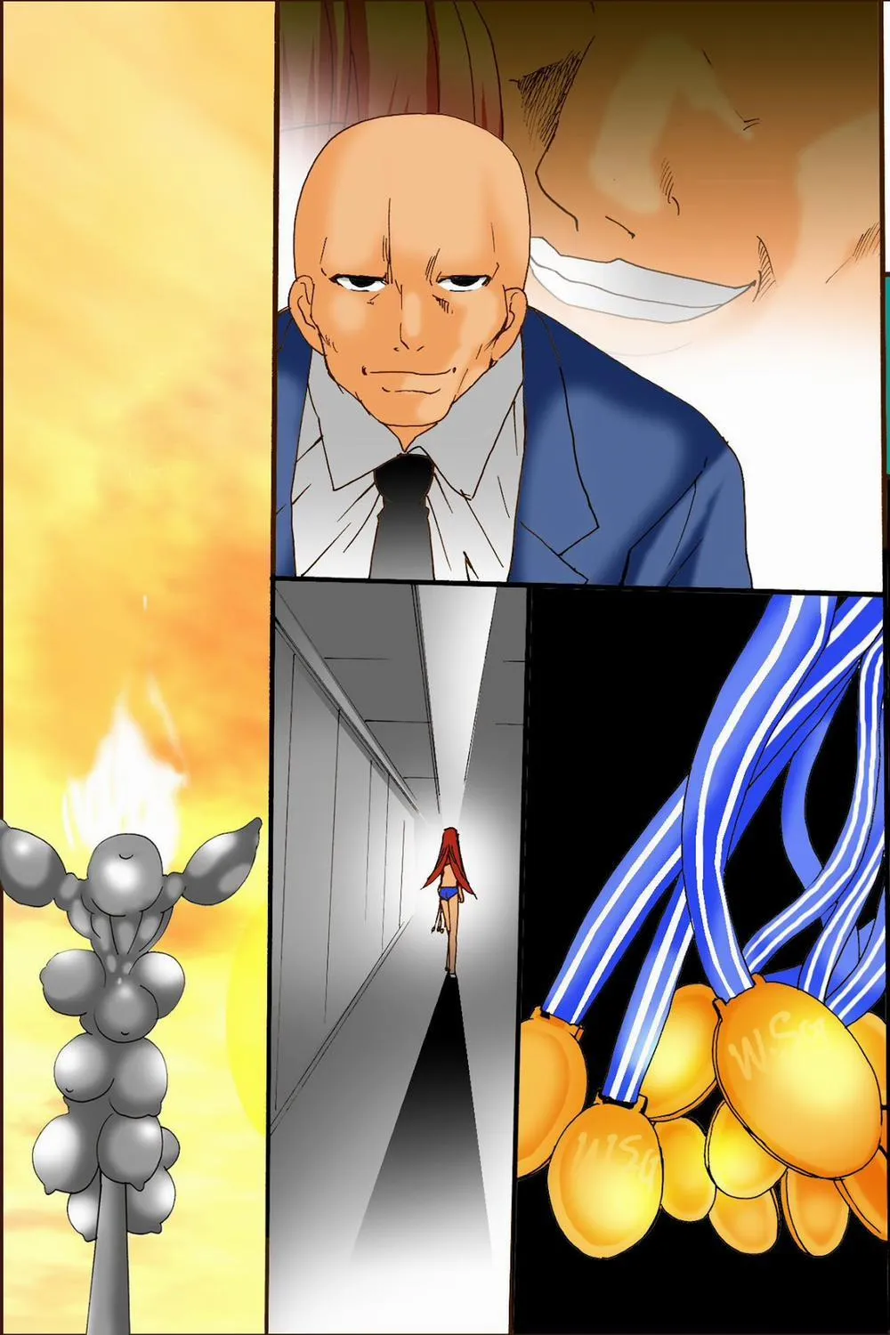 HentaiVN.net - Ảnh 47 - Ano Sekai-teki Taikai ga Sports de naku Sex no Saiten ni Nattara - Chap 1
