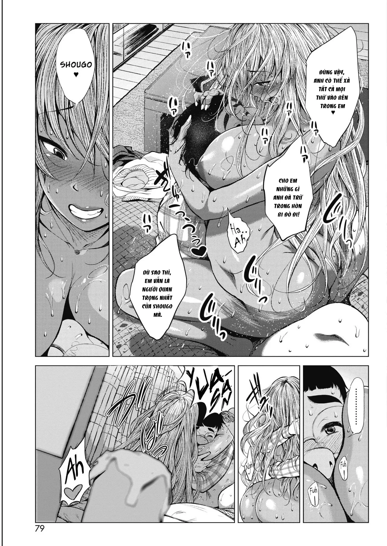 HentaiVN.net - Ảnh 20 - Sonogo no Kuro Gal-chan to Megane-kun - Chap 1