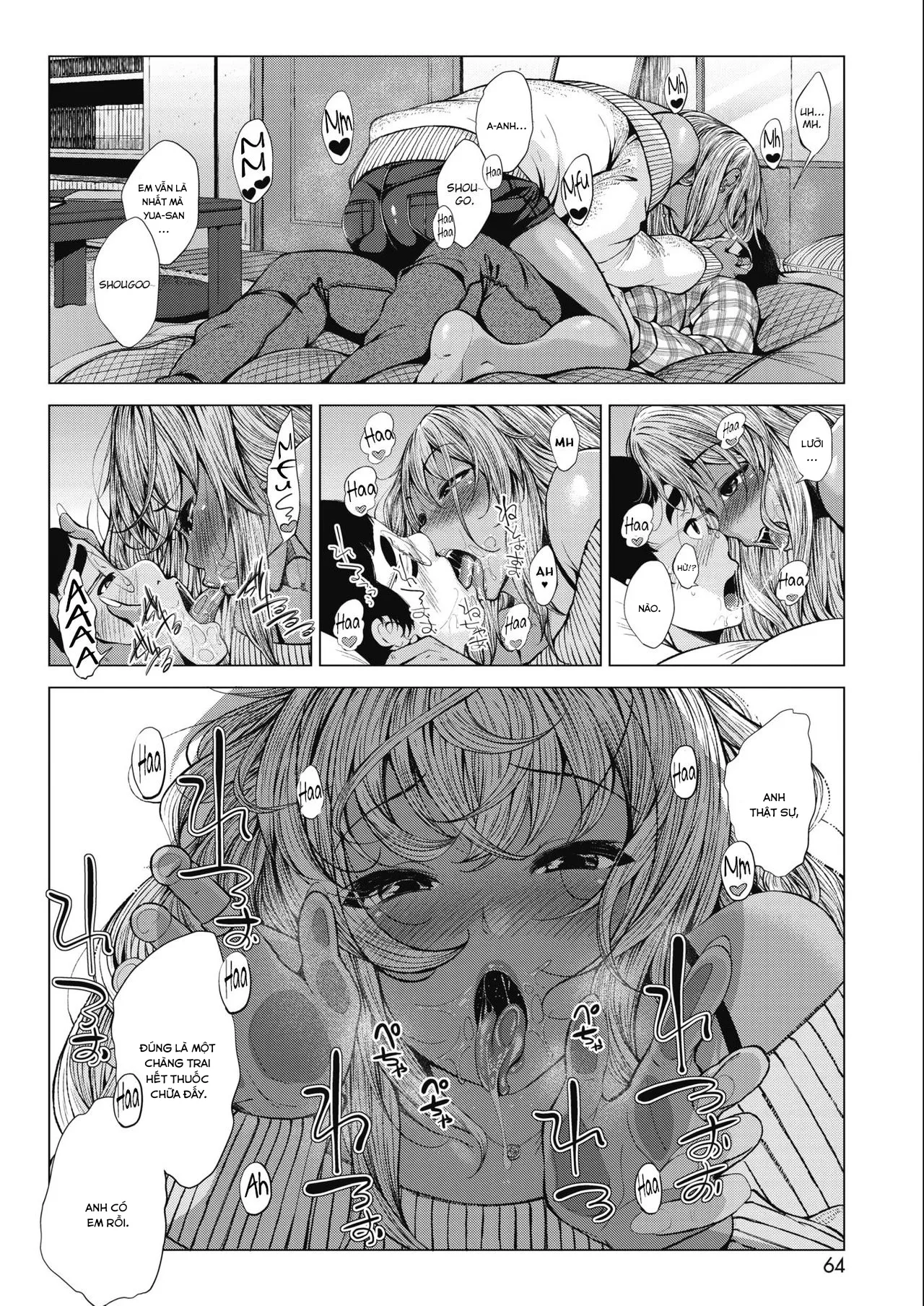 HentaiVN.net - Ảnh 5 - Sonogo no Kuro Gal-chan to Megane-kun - Chap 1