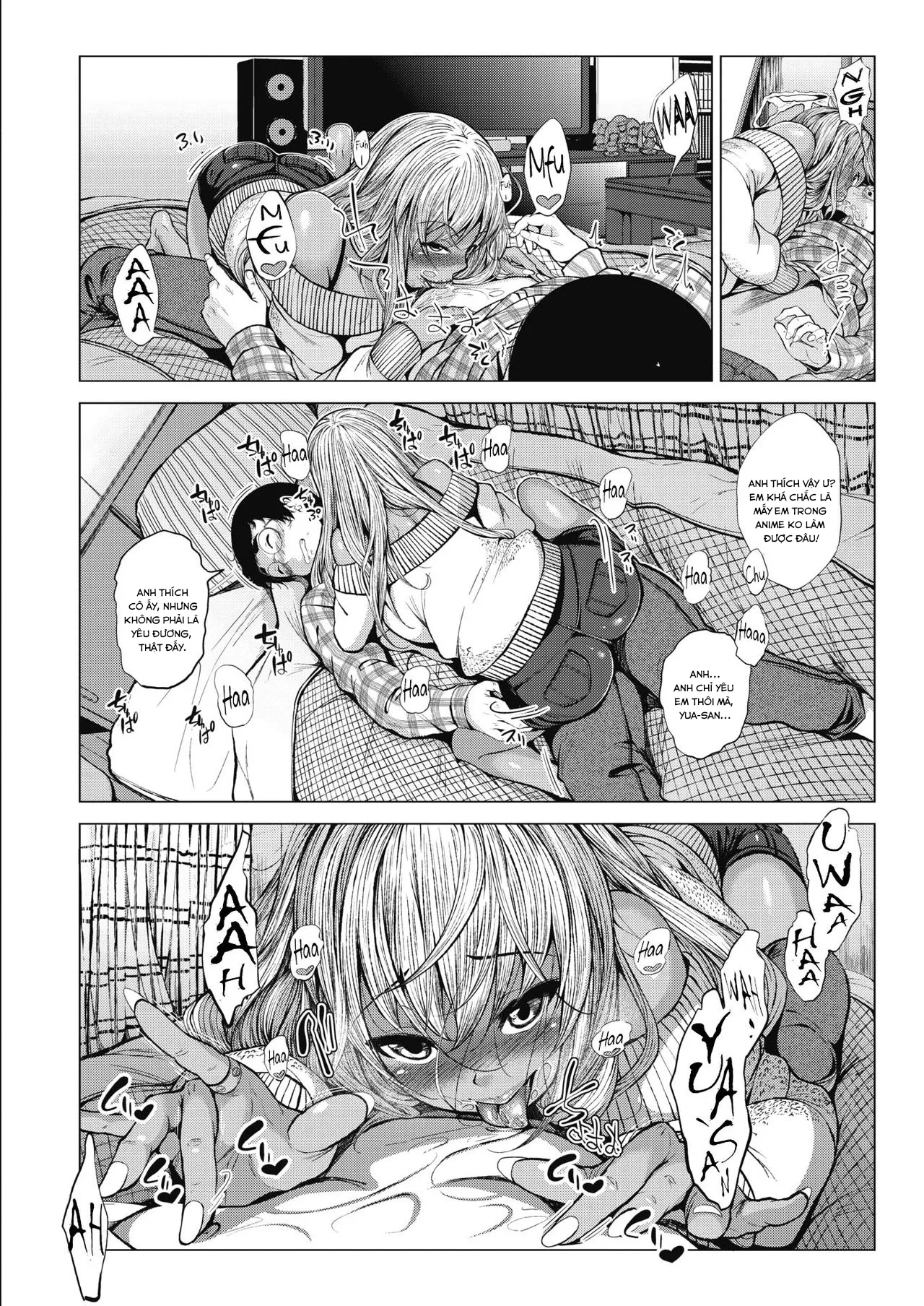 HentaiVN.net - Ảnh 6 - Sonogo no Kuro Gal-chan to Megane-kun - Chap 1
