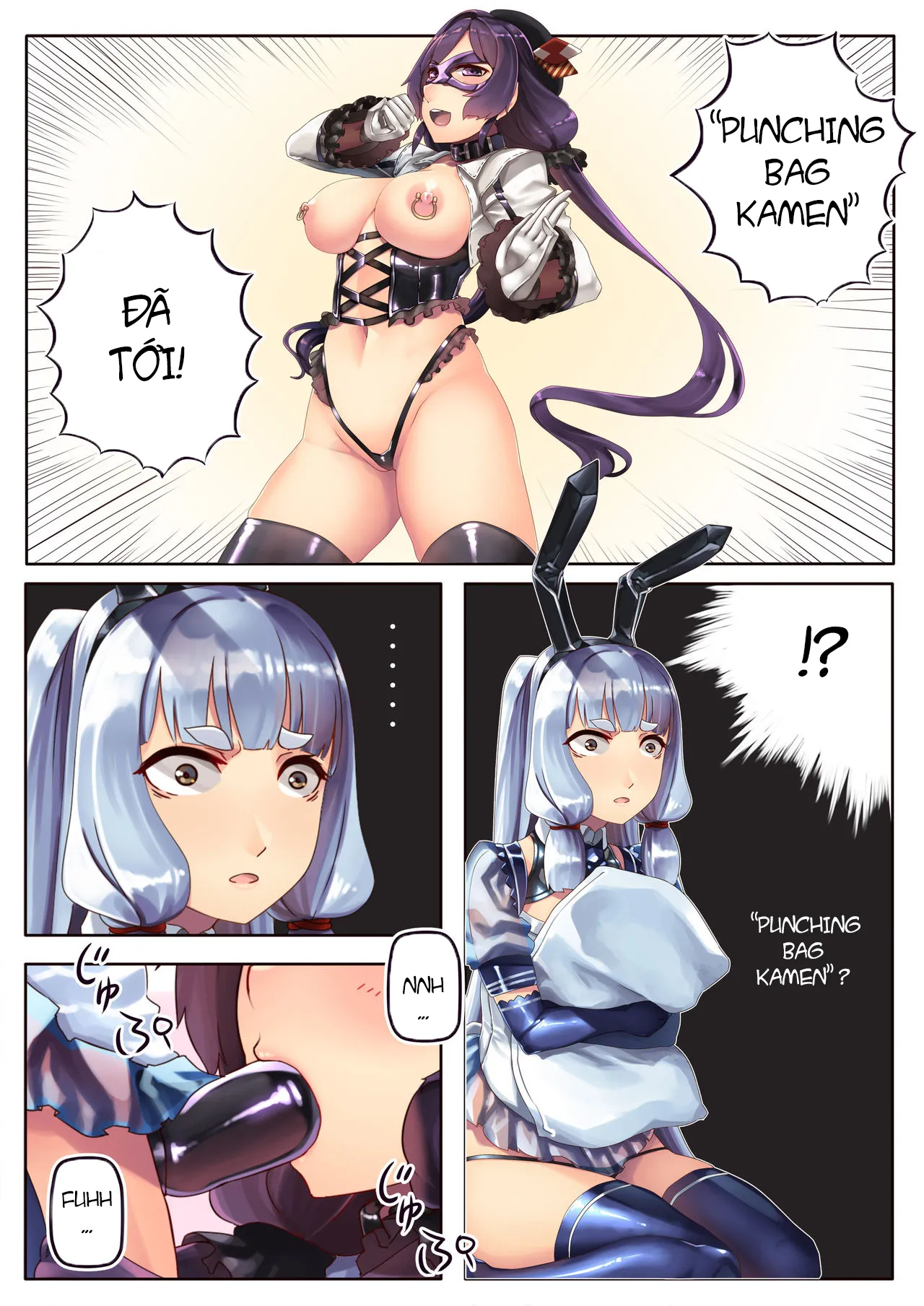 HentaiVN.net - Ảnh 1 - Sandbag Kamen o Cosplay Suru no Hie-chan Hie-chan Cosplay as Punching Bag Kamen (Kantai Collection -Kancolle-) - Chap 1