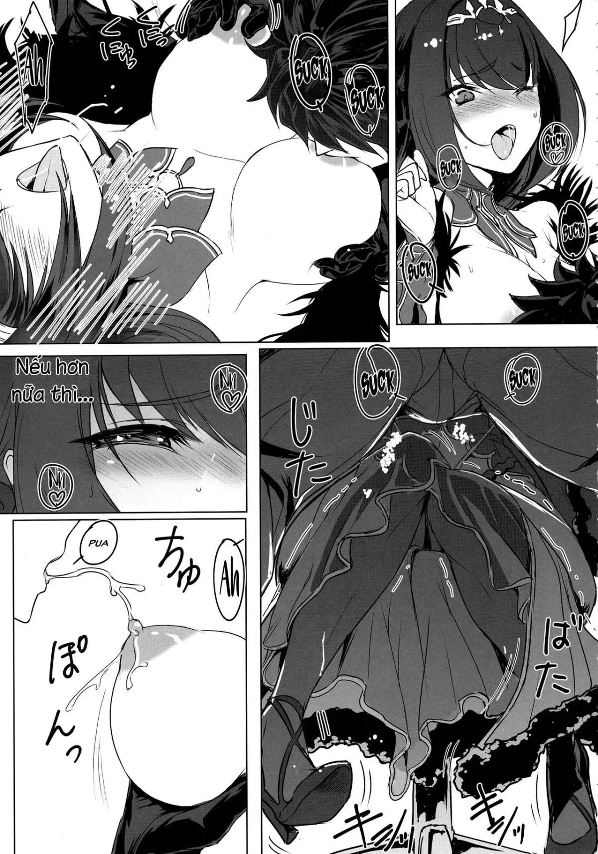 HentaiVN.net - Ảnh 7 - Tôi thử hỏi Skadi-sama về làm tình. [Scathach-sama ni H na Onegai Shitemita; スカサハ様にHなお願いしてみた; I Tried Asking Scathach-sama For Sex] - Chap 1