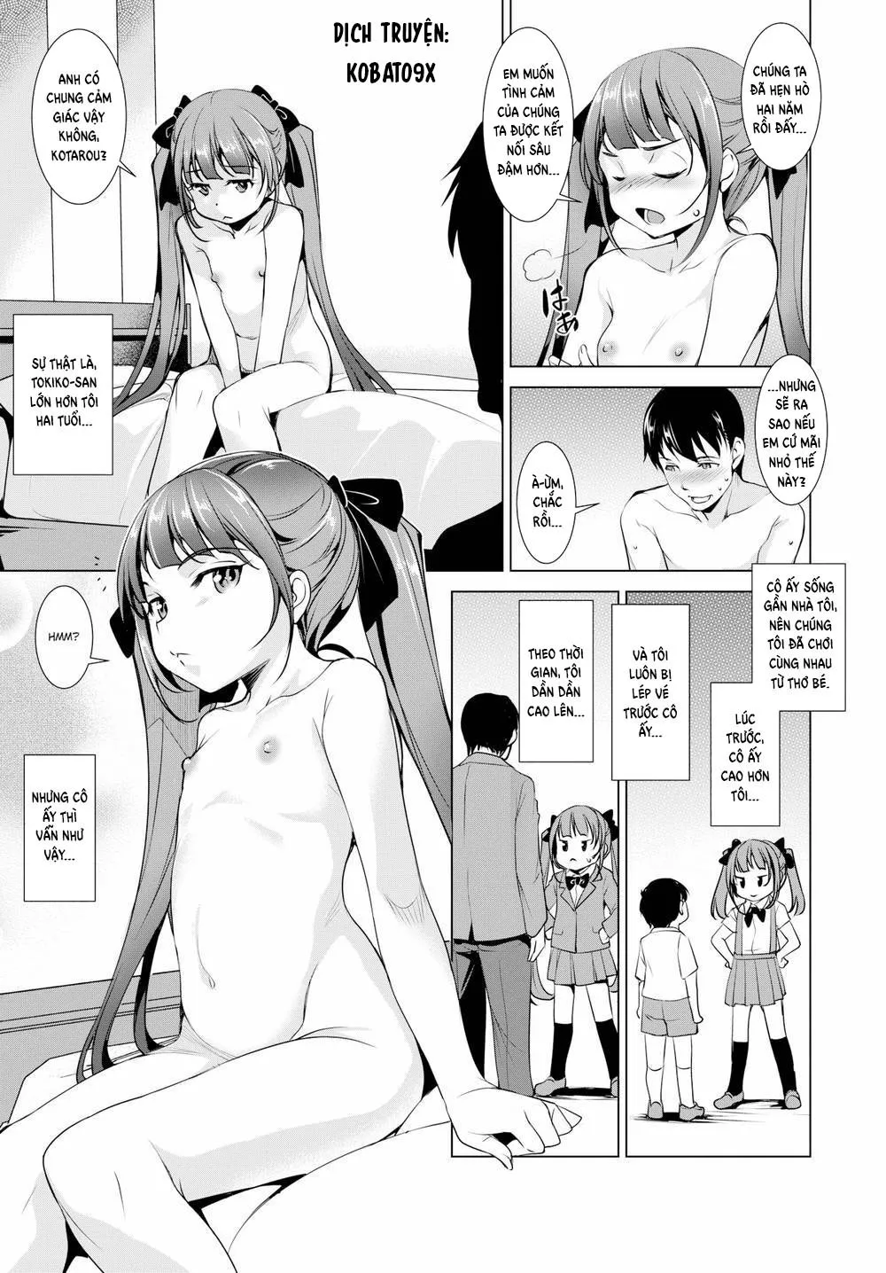 HentaiVN.net - Ảnh 3 - Tokiko-san Doesn't Grow - Chap 1