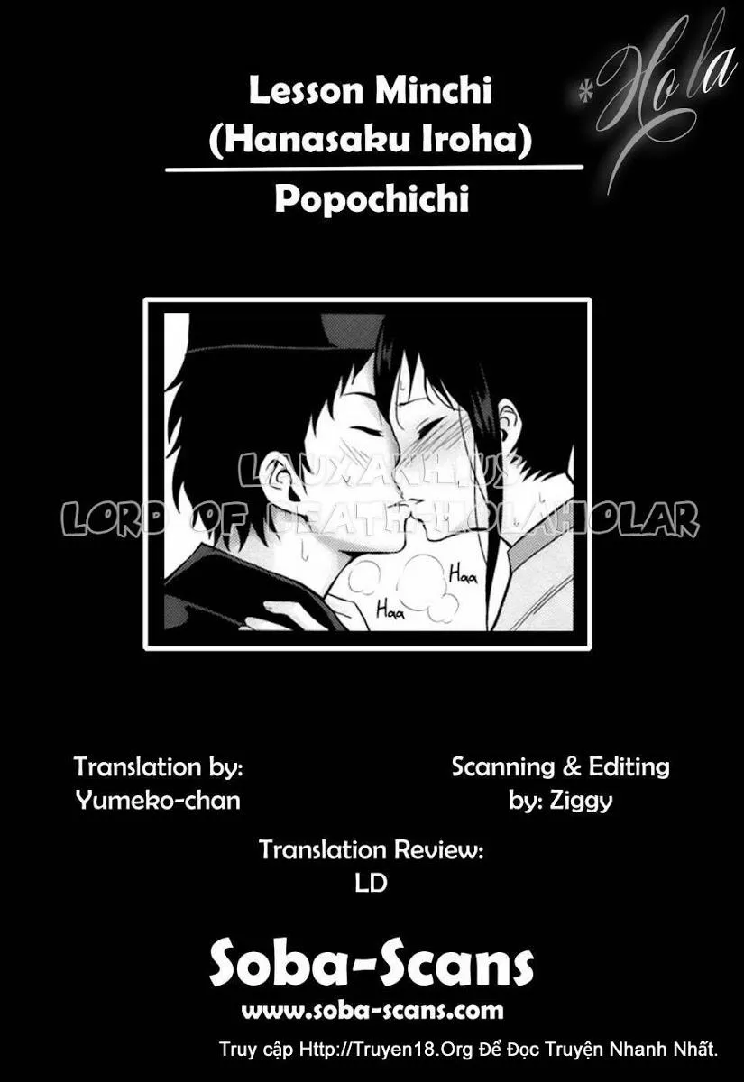 HentaiVN.net - Ảnh 12 - Lesson Minchi (Hanasaku Iroha) - Chap 1