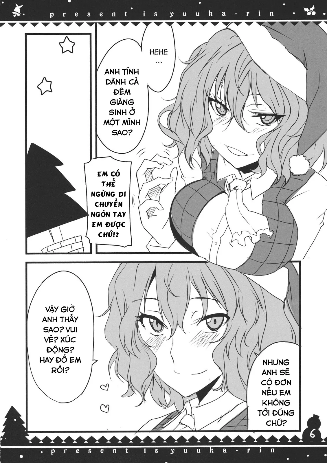 HentaiVN.net - Ảnh 6 - Món quà của tôi là Yuuka Rin (Touhou Project) [Present wa Yuuka Rin; ぷれぜんとはゆうかりん] - Chap 1