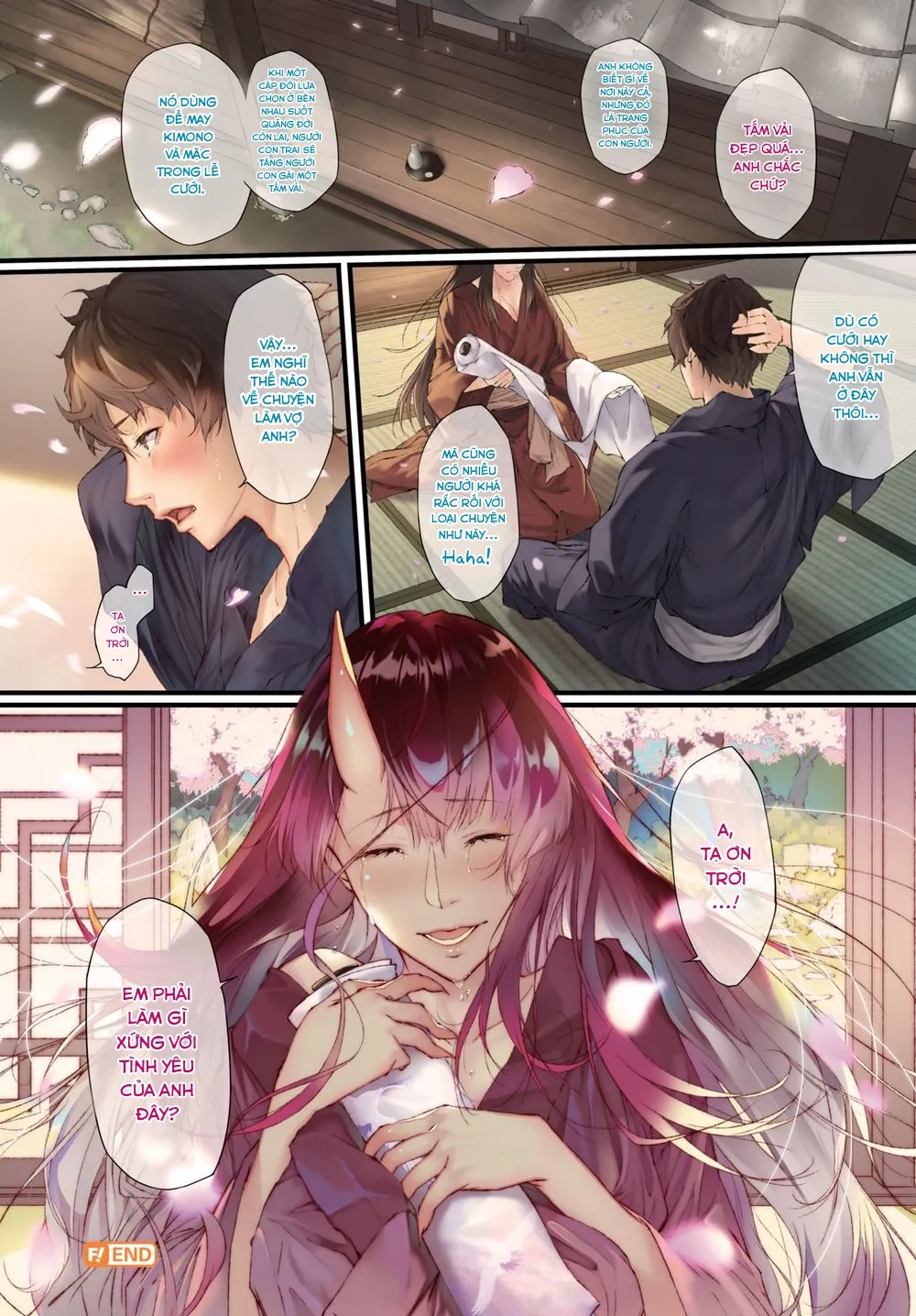 HentaiVN.net - Ảnh 13 - Tấm Vải Trao Em - Chap 1