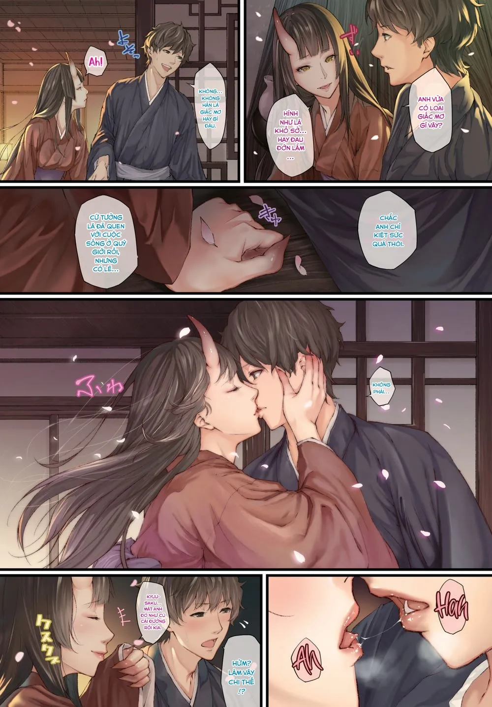 HentaiVN.net - Ảnh 3 - Tấm Vải Trao Em - Chap 1
