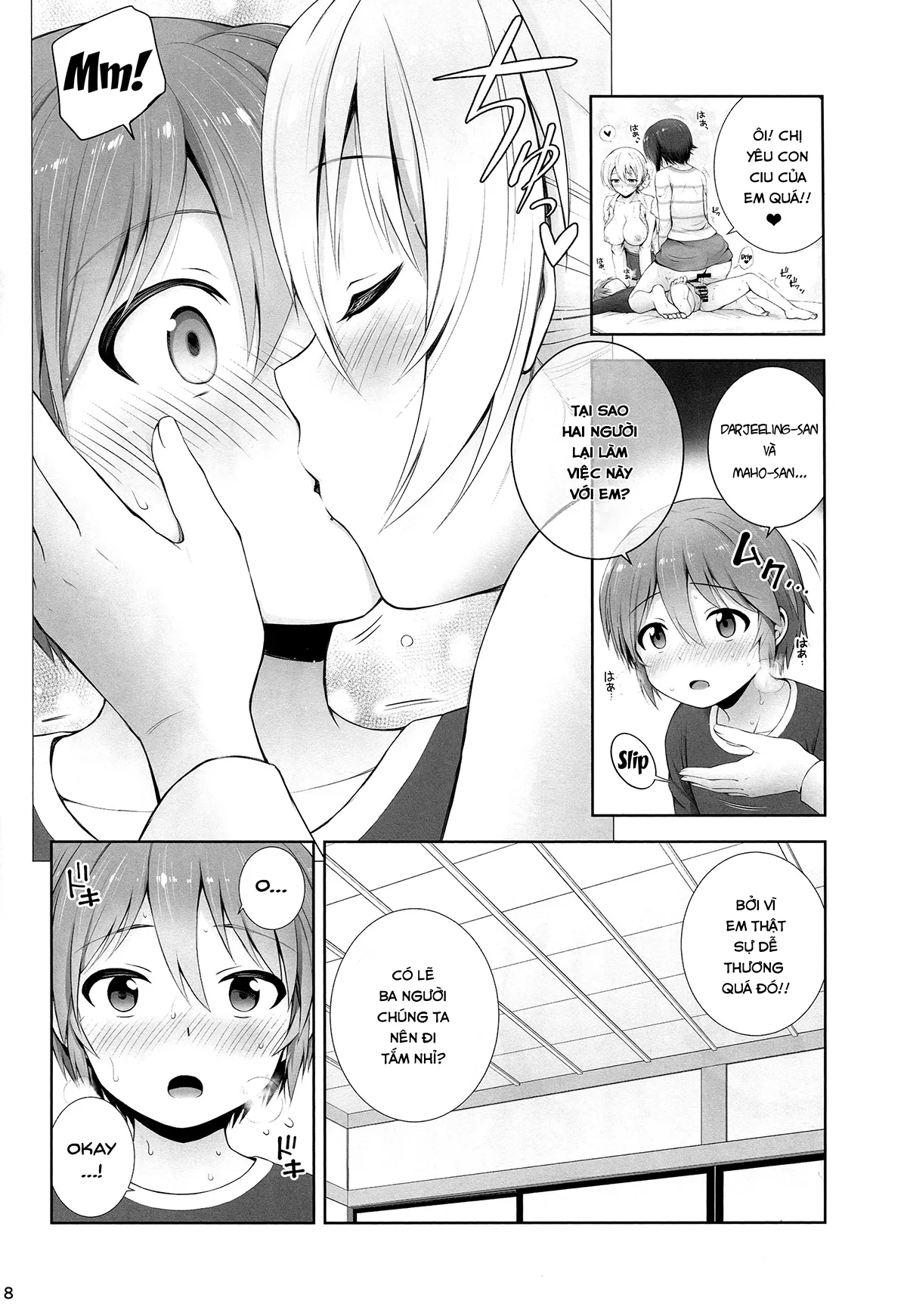 HentaiVN.net - Ảnh 8 - Hai Chị Thầm Yêu Em Shota [Unrequited love] - Chap 1