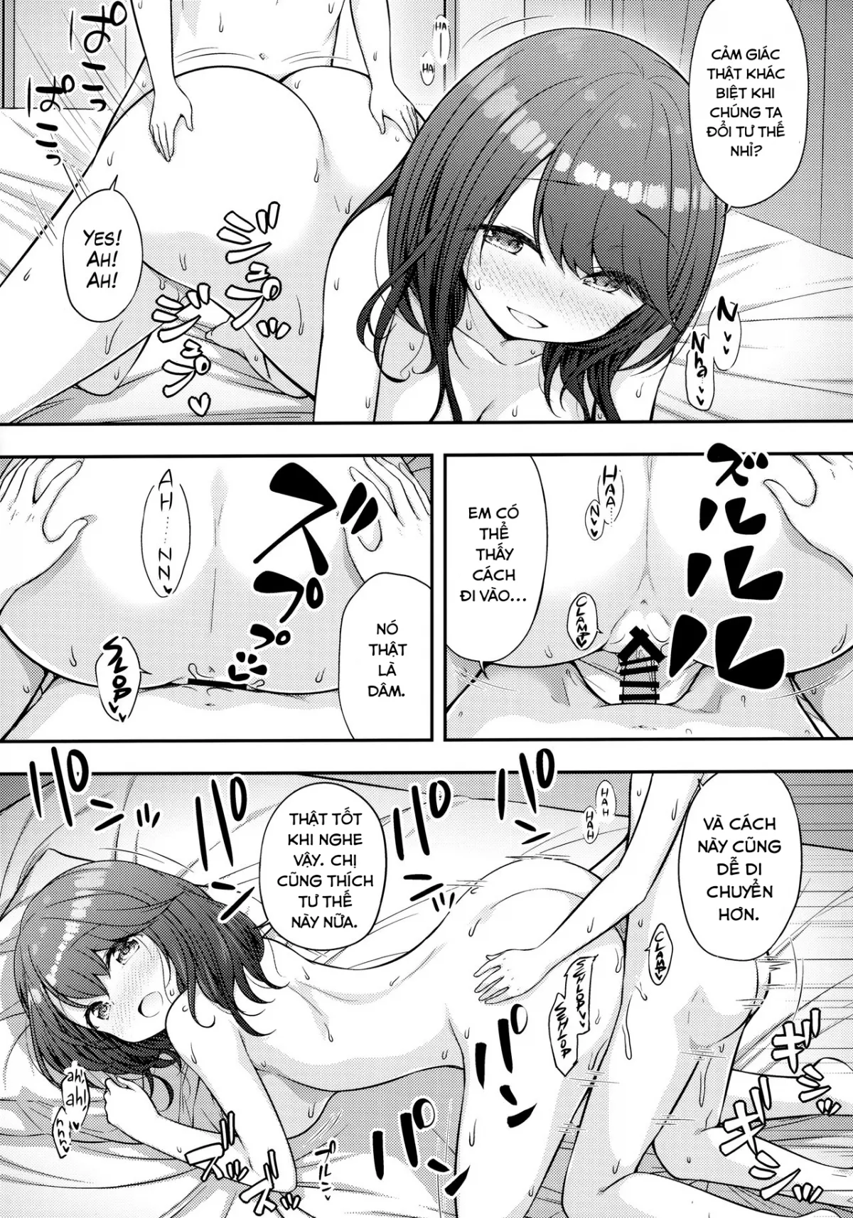 HentaiVN.net - Ảnh 23 - Aniyome ni Fudeoroshi Shite Morau Ohanashi [A Story About Cherry Popping by An Older Brother's Wife] - Chap 1