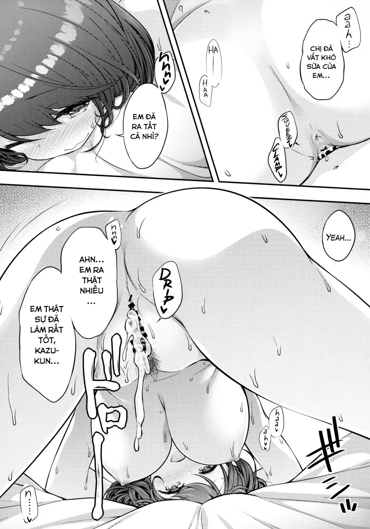 HentaiVN.net - Ảnh 26 - Aniyome ni Fudeoroshi Shite Morau Ohanashi [A Story About Cherry Popping by An Older Brother's Wife] - Chap 1