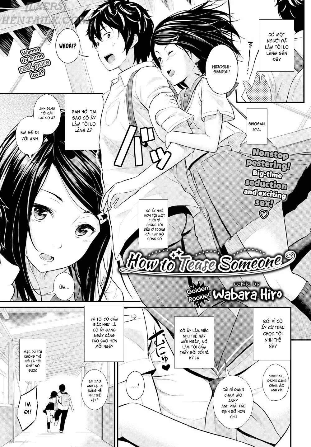HentaiVN.net - Ảnh 4 - How to Tease Someone [Comic Bavel 2017-12] - Chap 1