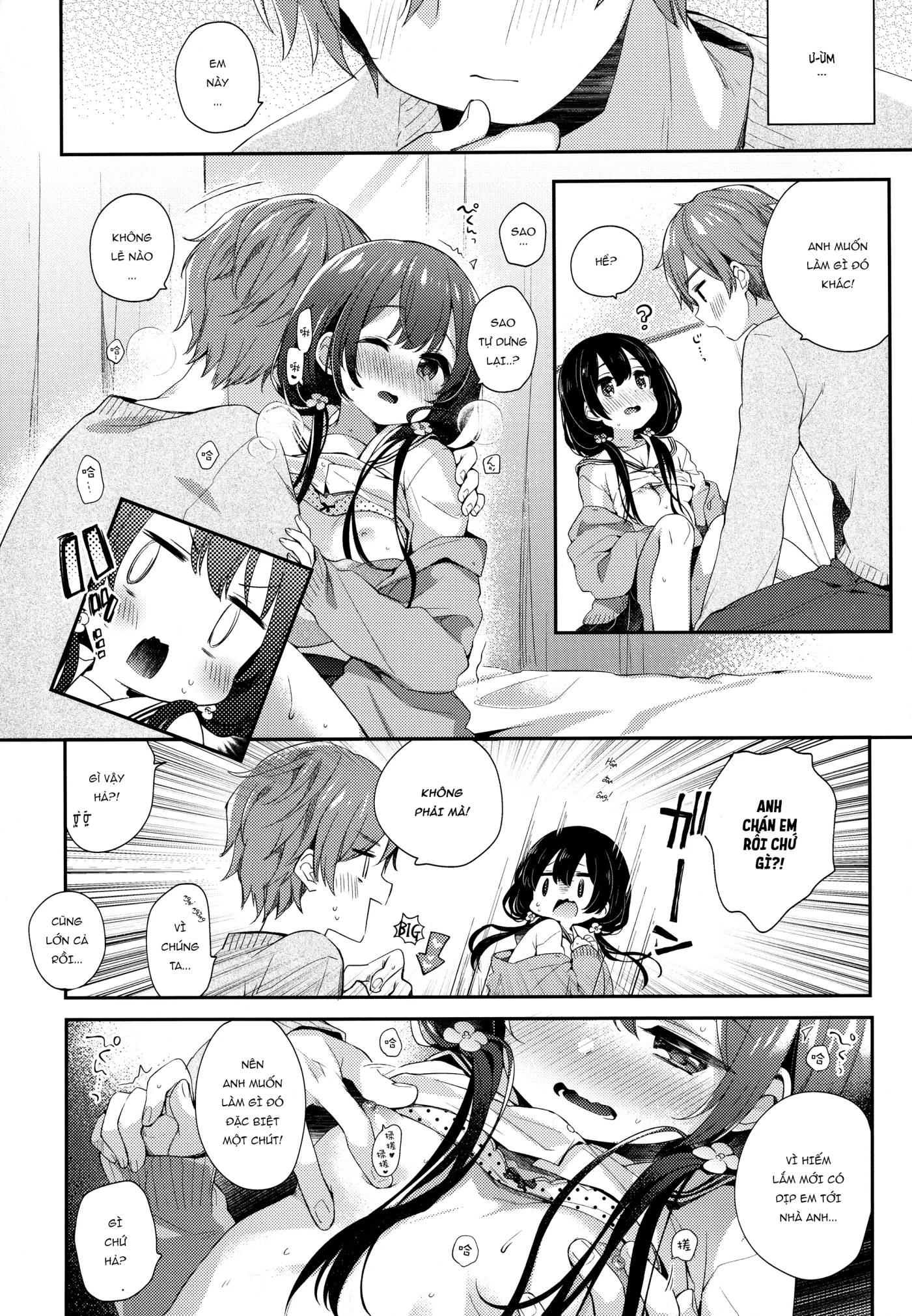 HentaiVN.net - Ảnh 5 - Giữa chúng ta, vẫn có nhiều điều chưa từng biết! [Boku-tachi niwa, Mada Shiranai Koto ga Aru] - Chap 1