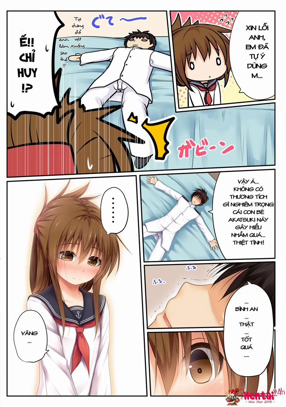 HentaiVN.net - Ảnh 4 - Inazuma Wa Tenshi (Kantai Collection) - Chap 1