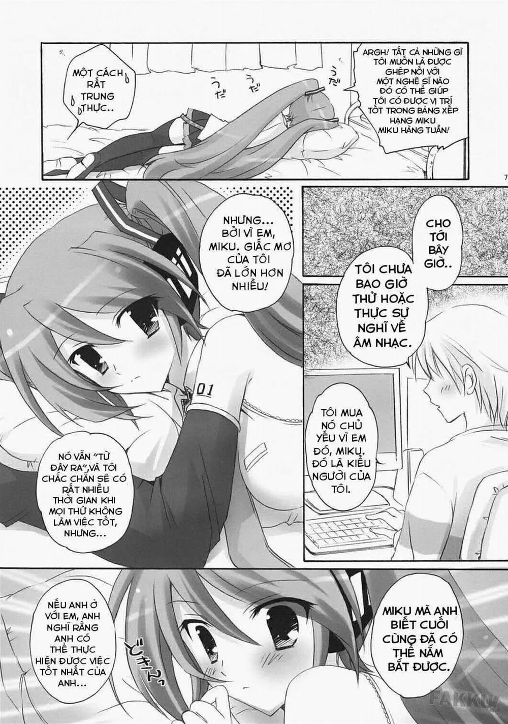 HentaiVN.net - Ảnh 5 - Boku no Miku (Vocaloid) - Chap 1
