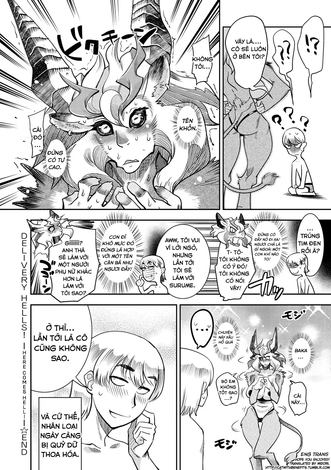 HentaiVN.net - Ảnh 27 - DELIVERY HELLS! - Chap 1