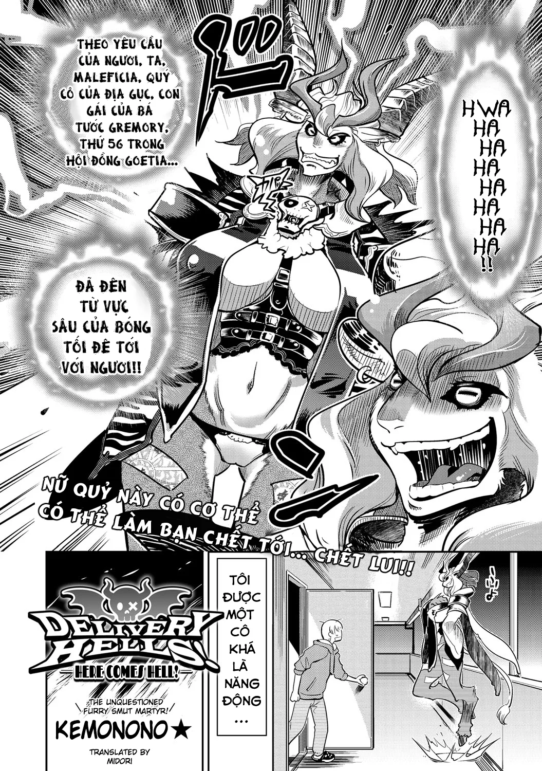 HentaiVN.net - Ảnh 3 - DELIVERY HELLS! - Chap 1