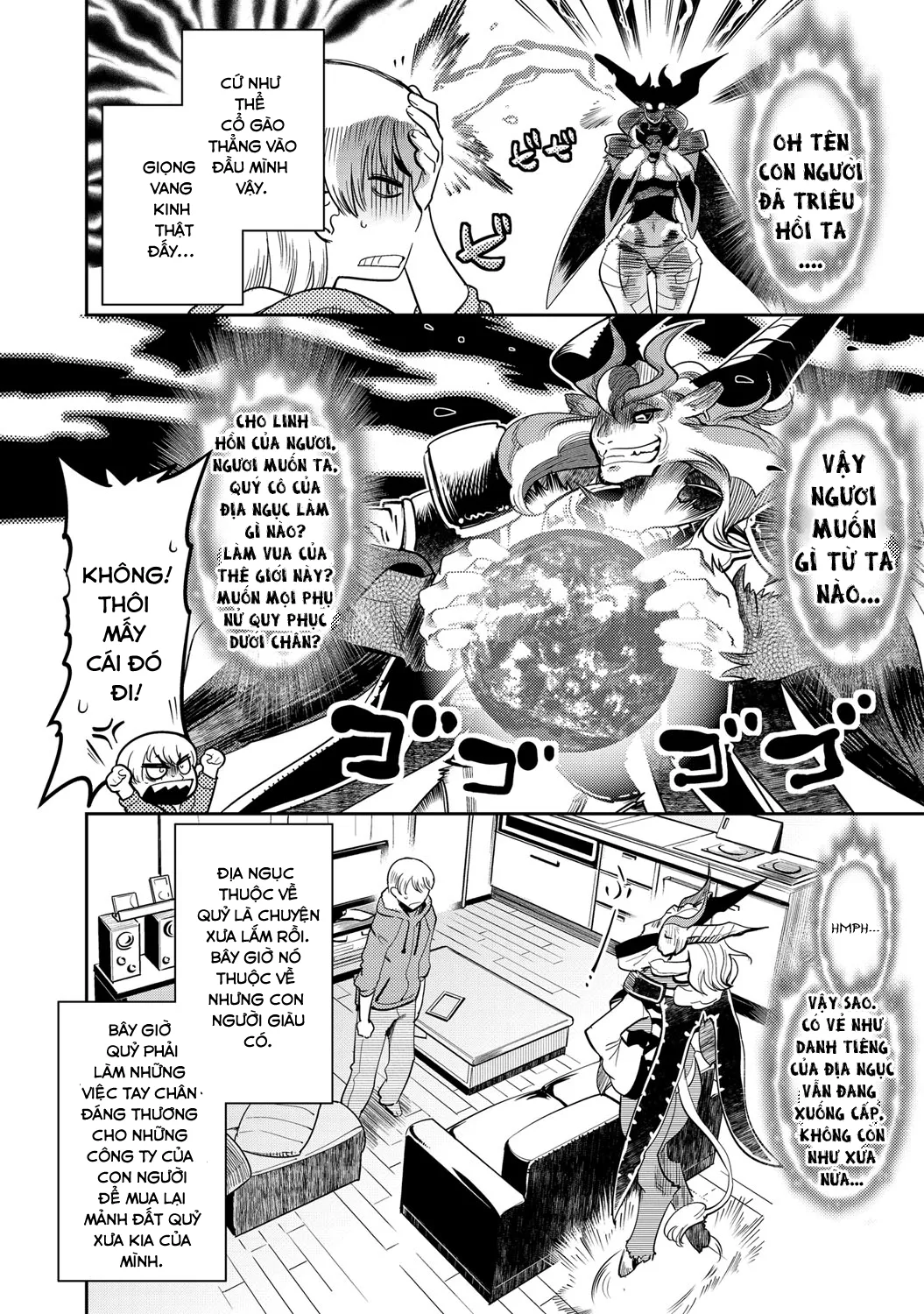 HentaiVN.net - Ảnh 5 - DELIVERY HELLS! - Chap 1