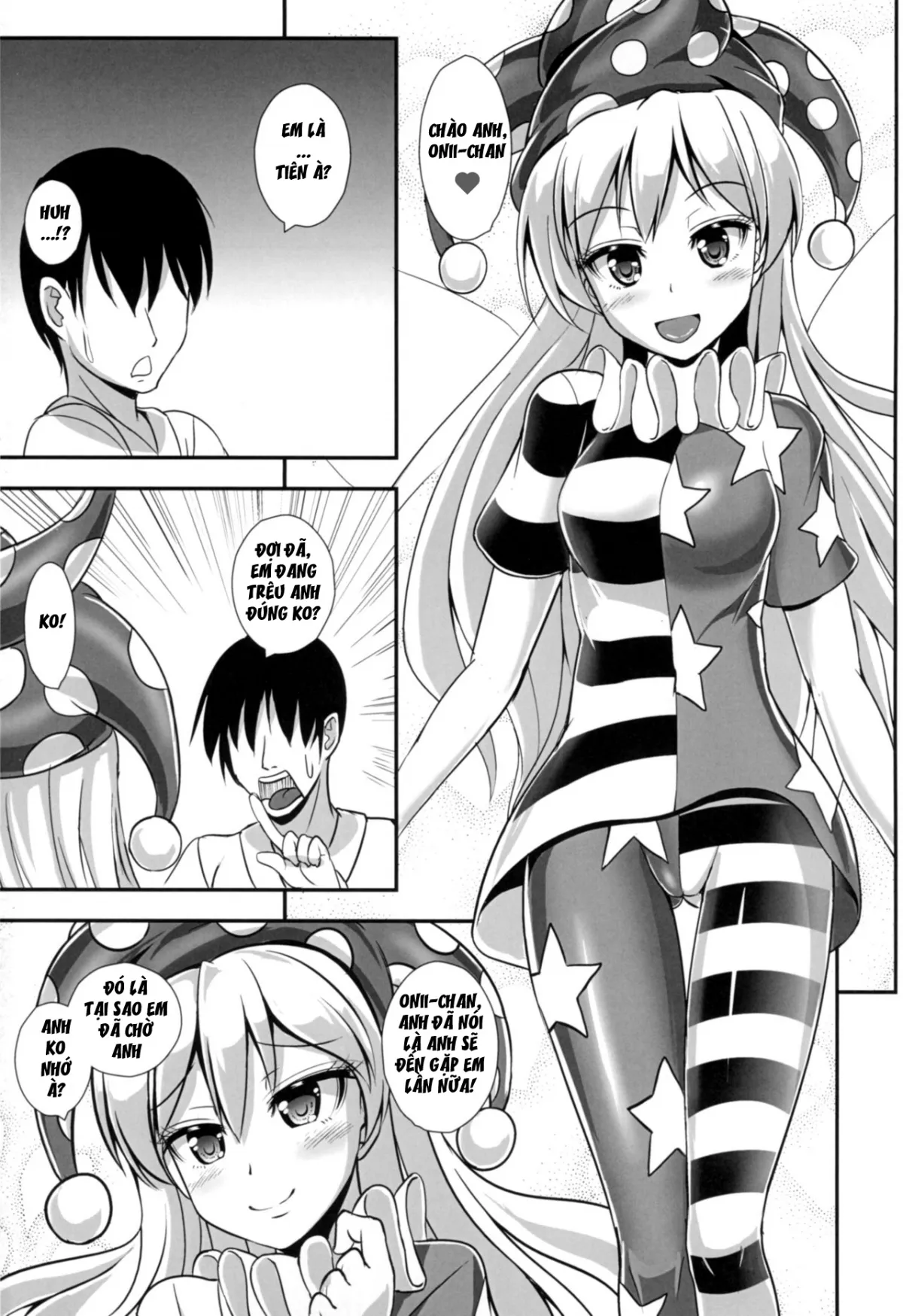 HentaiVN.net - Ảnh 4 - Kyouki no Ashikoki Yousei (Touhou Project) [The Fairy Who Can Give A Crazy Footjob; 狂気の足コキ妖精 (東方Project)] - Chap 1